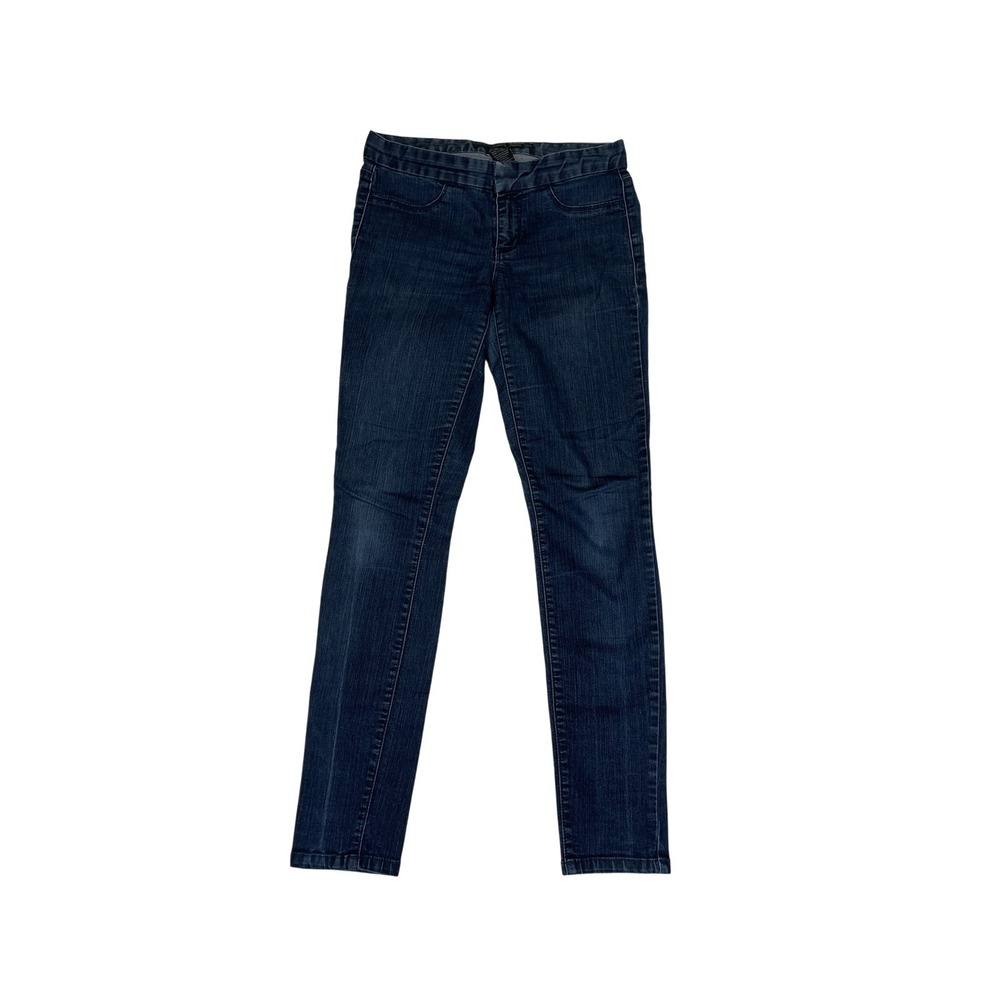 Calvin Klein Jeans Jeggings Womens 27 Skinny Stretch Denim Slim Fit Dark Wash Bl